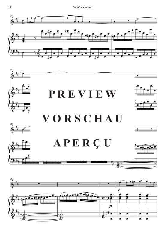 Product gallery: Page 20 of 66 Duo Concertant - op 103, pour Flute et Piano , , (flute + piano)