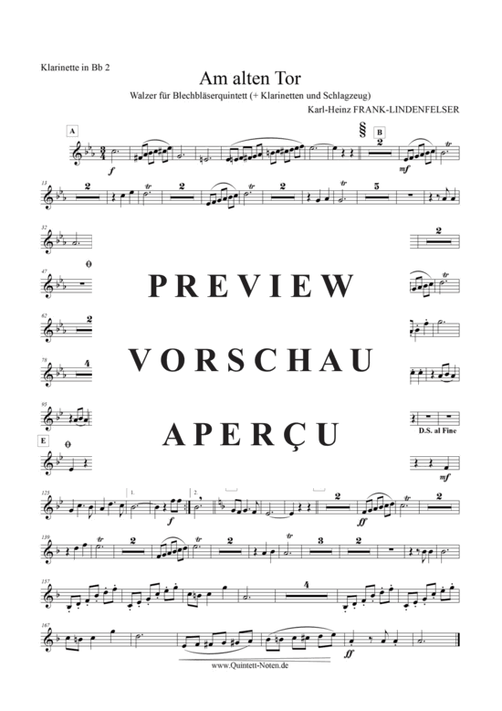 Produktgalerie: Seite 12 von 21 Am alten Tor , , (Blechbläserquintett, Klarinetten +Schlagzeug)