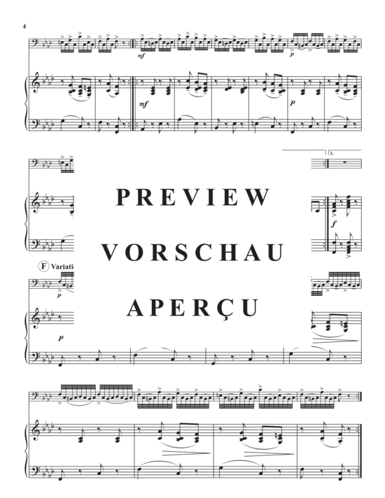 Product gallery: Page 6 of 14 Grand Russian Fantasia , , (tuba + piano)