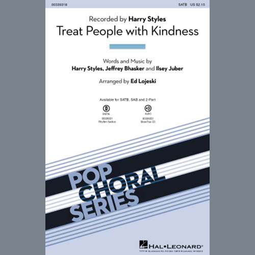 cover: Treat People With Kindness (arr. Ed Lojeski), Harry Styles, Chor