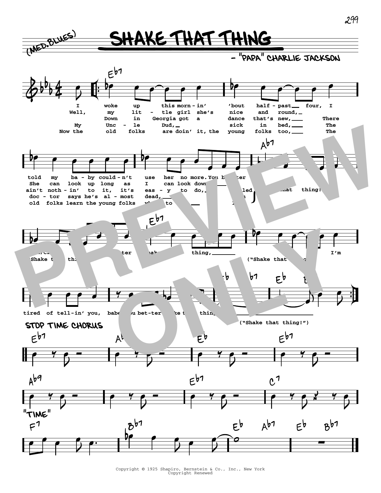 Product picture to: Shake That Thing (arr. Robert Rawlins)