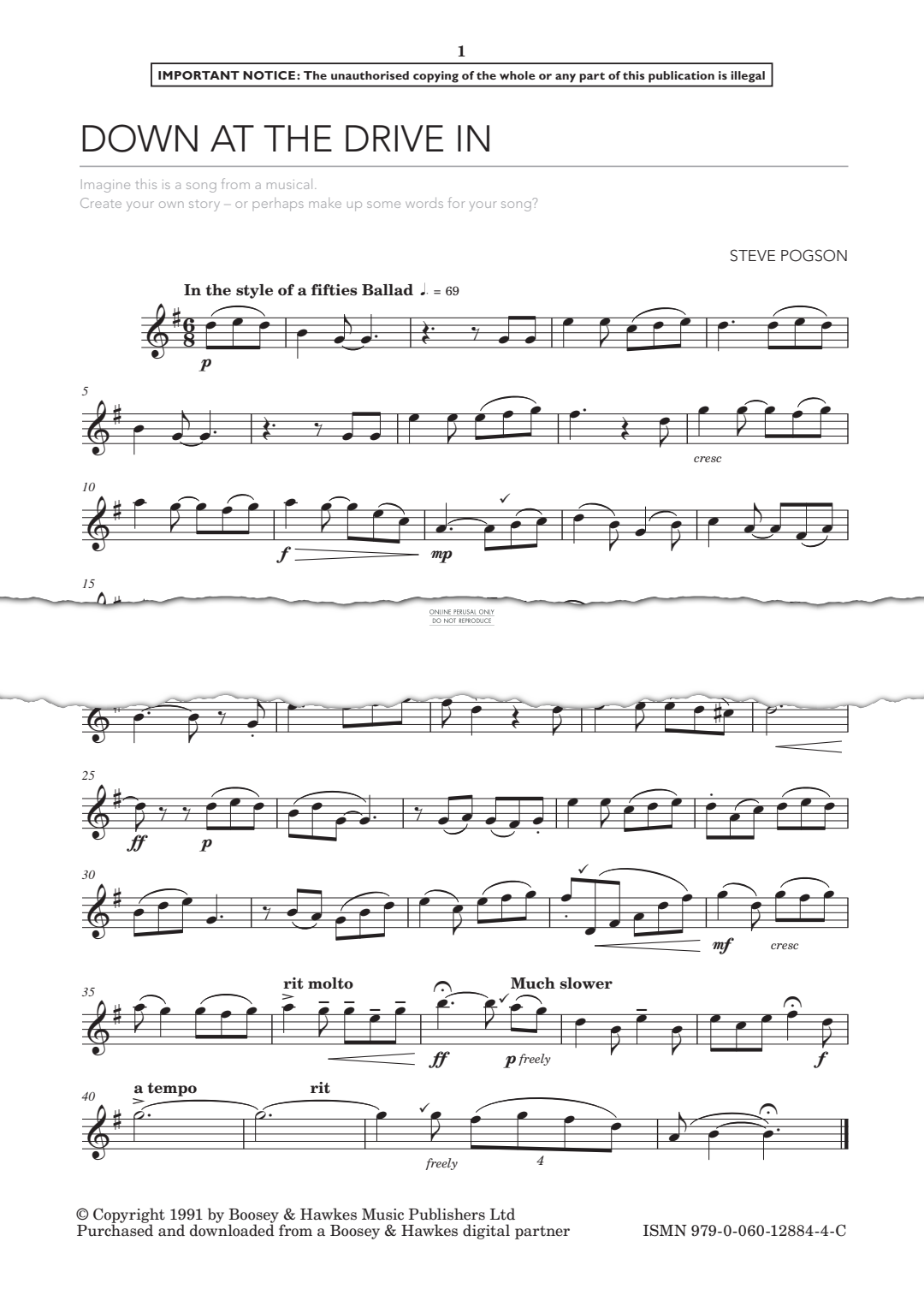 Produktgalerie: Seite 1 von 1 Down At The Drive In, Steve Pogson, Klavier, Oboe