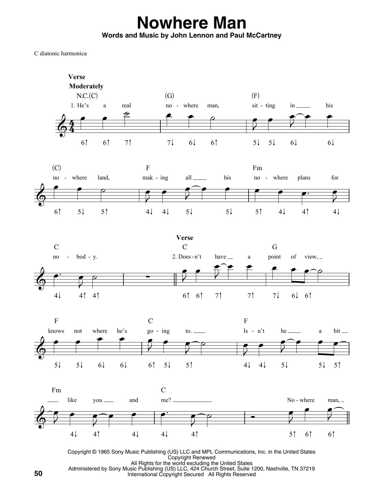 Product gallery: Page 1 of 1 Nowhere Man, The Beatles