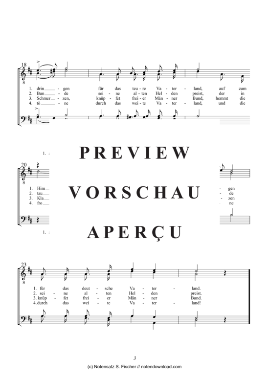 Product gallery: Page 4 of 4 Festmarsch , , (male choir)