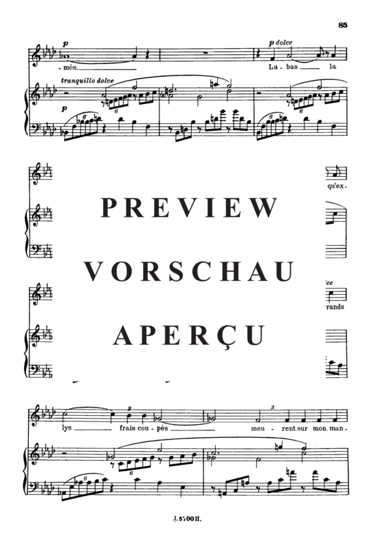Product gallery: Page 5 of 7 Accompagnement Op.85 No.3, , Soprano Solo and Piano
