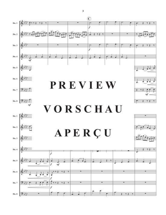 Product gallery: Page 5 of 16 Jesu, meine Freude (Jesu Joy of Man´s Desiring) , ,  (Horn ensemble 1-8 horns)
