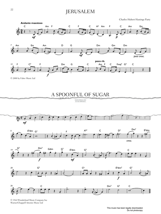 Product gallery: Page 1 of 1 Jerusalem, Hubert Parry