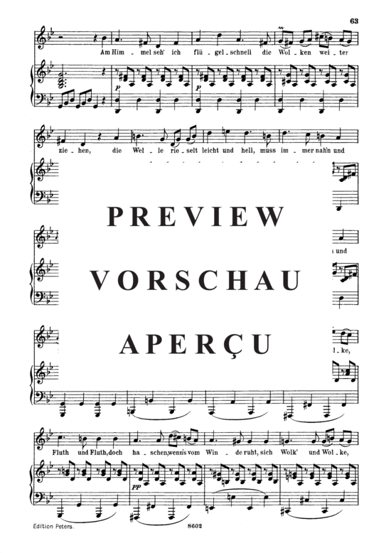 Product gallery: Page 8 of 10 Im Walde D.834, , Medium Voice and Piano