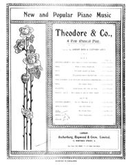 cover: My Friend John (from 'Theodore & Co.'), Ivor Novello