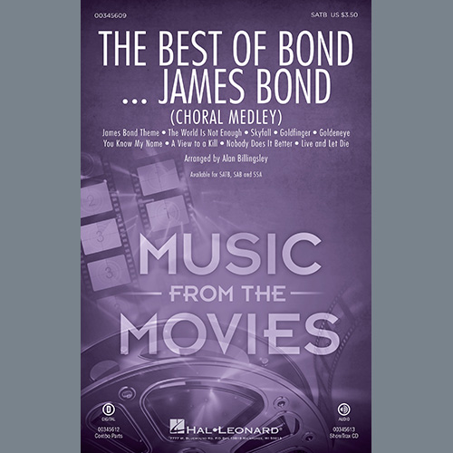 cover: The Best of Bond... James Bond (Choral Medley), Alan Billingsley