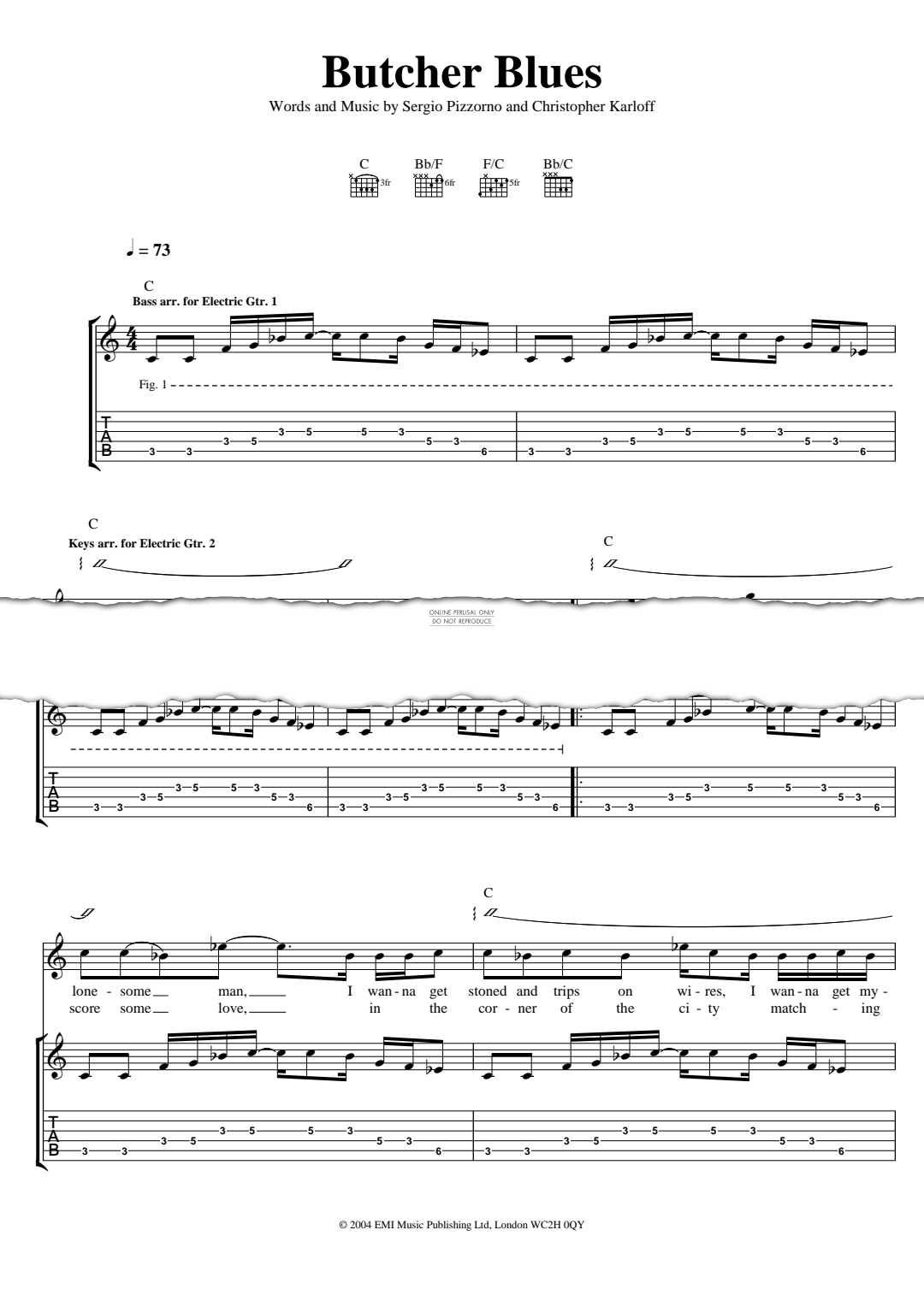 Product gallery: Page 1 of 1 Butcher Blues, Kasabian