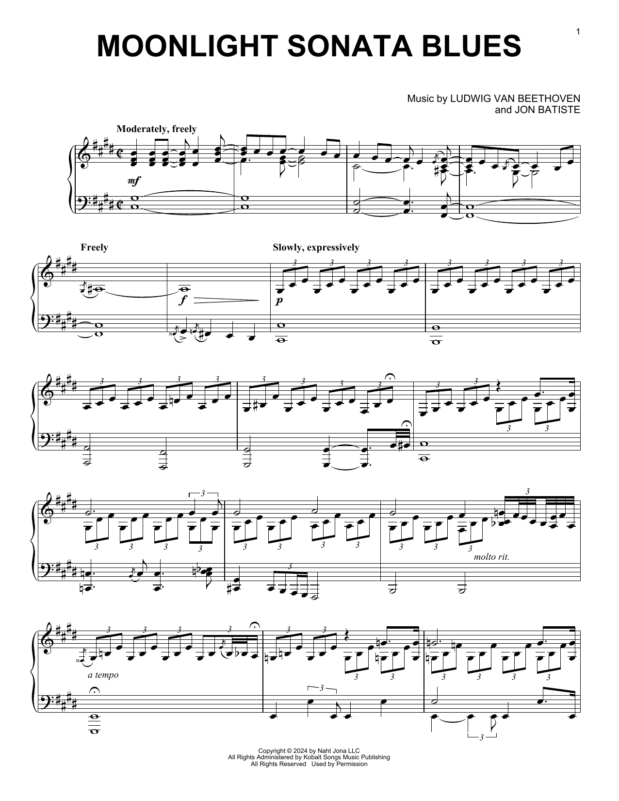 Produktbild zu: Moonlight Sonata Blues