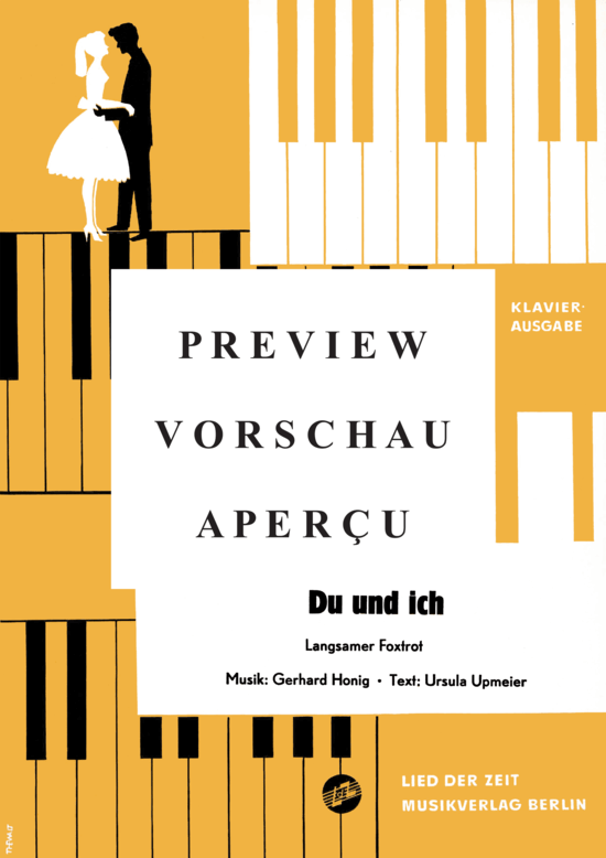 Product gallery: Page 2 of 3 Du und ich , , Piano and Voice