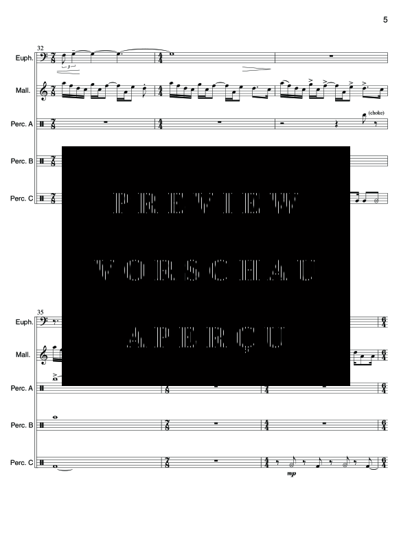 Product gallery: Page 9 of 11 Praxis, , (Euphonium Solo Percussion Ensemble)