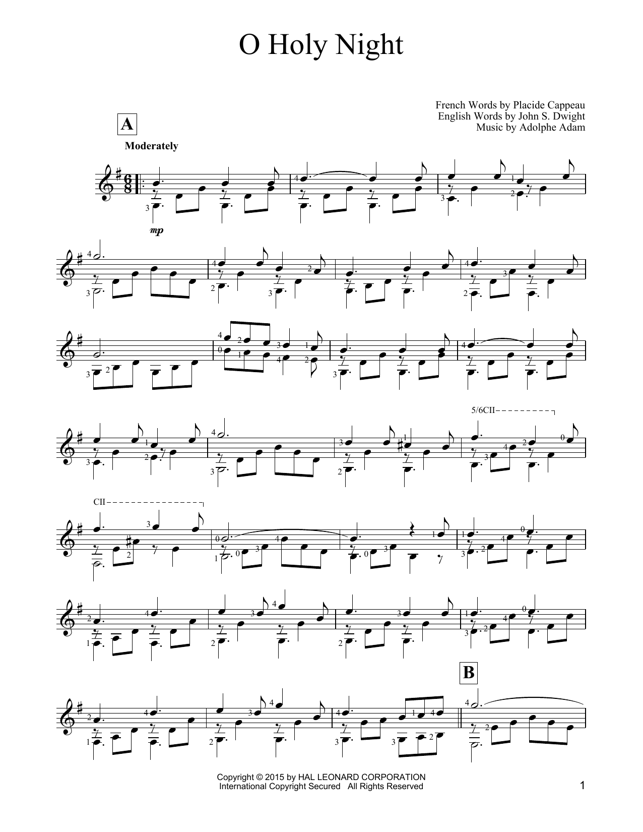 Produktbild zu: O Holy Night