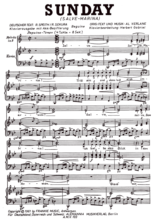 Produktbild zu: Sunday