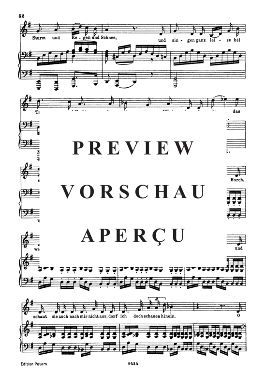 Product gallery: Page 4 of 5 Die böse Farbe D.795-17 (Die Schöne Müllerin), , Low Voice and Piano