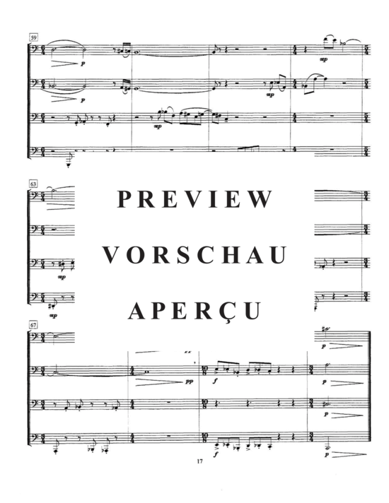 Product gallery: Page 19 of 21 Tuba Quartet No. 1 , , (Tuba Quartett EETT)
