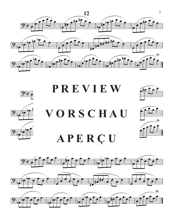 Produktgalerie: Seite 6 von 13 Low Horn Flexibility Studies , , (Horn in F)