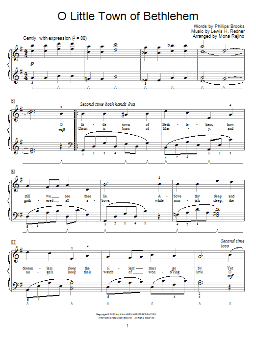 Produktbild zu: O Little Town Of Bethlehem