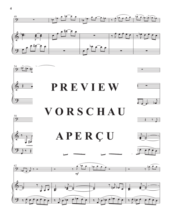 Product gallery: Page 6 of 21 Impromptu for Two , , (euphonium + piano)