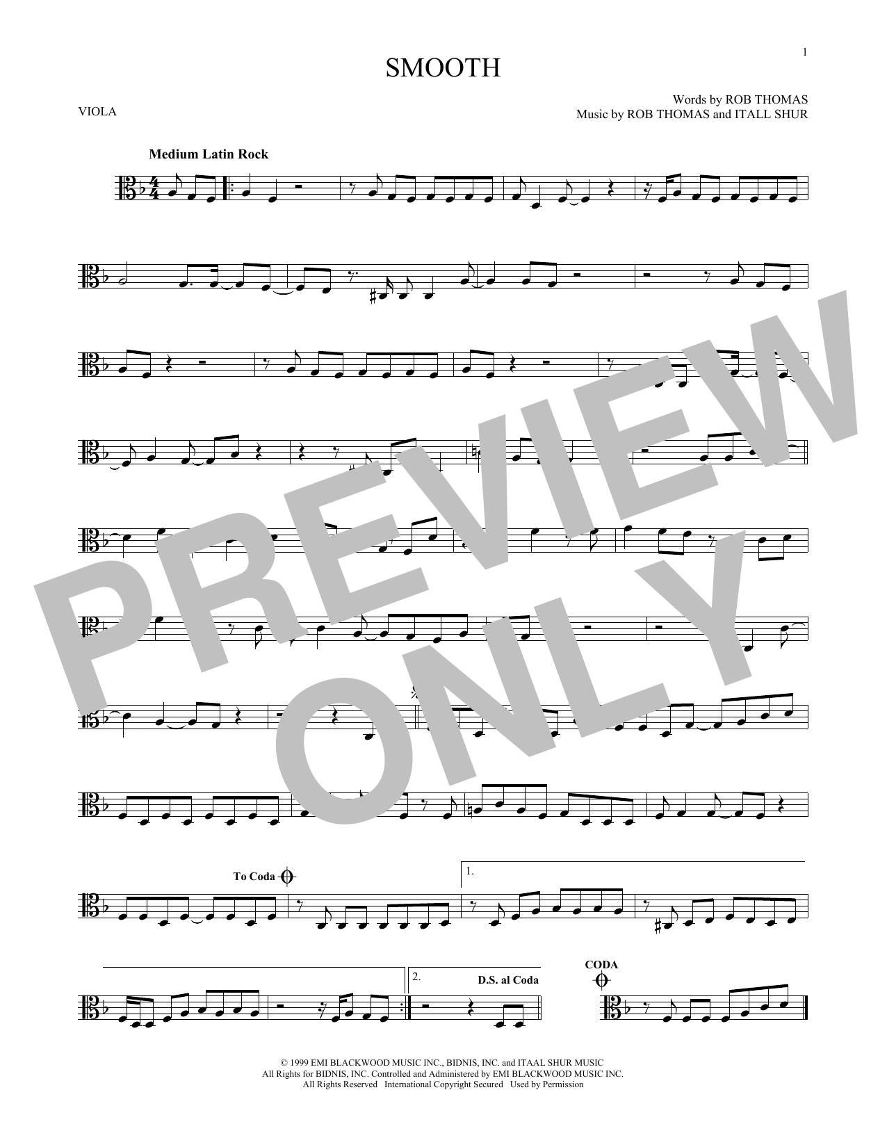 Product gallery: Page 1 of 1 Smooth, Santana featuring Rob Thomas