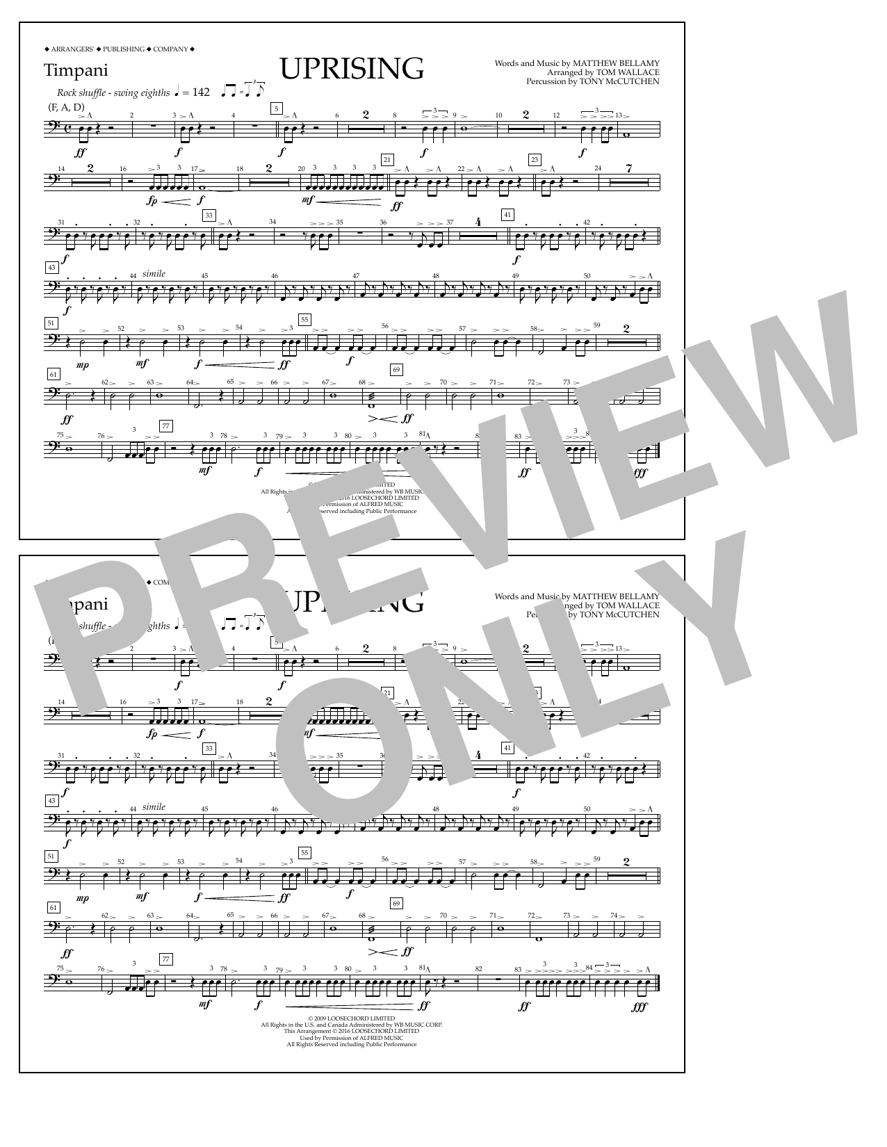 Product picture to: Uprising - Timpani