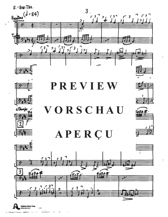 Produktgalerie: Seite 8 von 14 6 Preludes , , (Tuba Duett für Euphonium + Tuba)