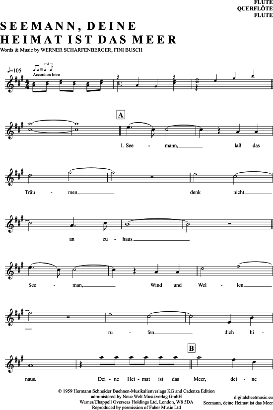 Product picture to: Seemann, Deine Heimat Ist Das Meer Freddy Quinn