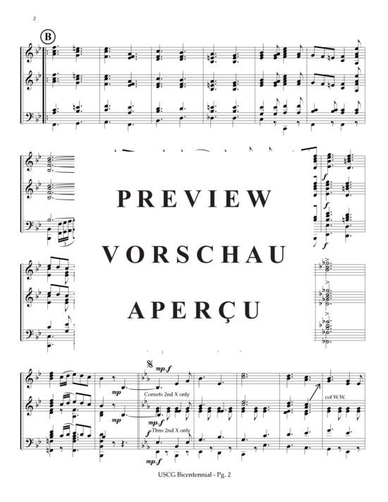 Product gallery: Page 3 of 21 Zweihundert-Jahrfeier Marsch , , (Concert Band)