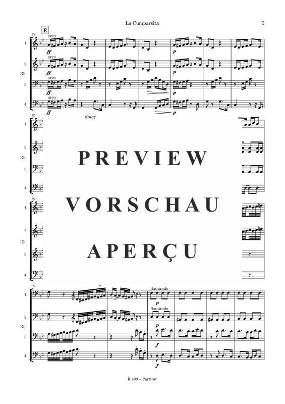 gallery: La Cumparsita, , Double Bass Quartet