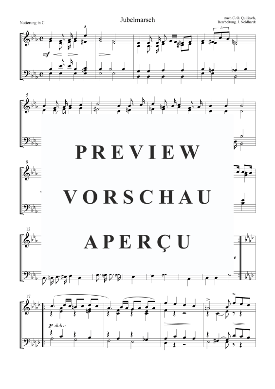 Produktgalerie: Seite 2 von 5 Jubelmarsch, , Posaunenchor