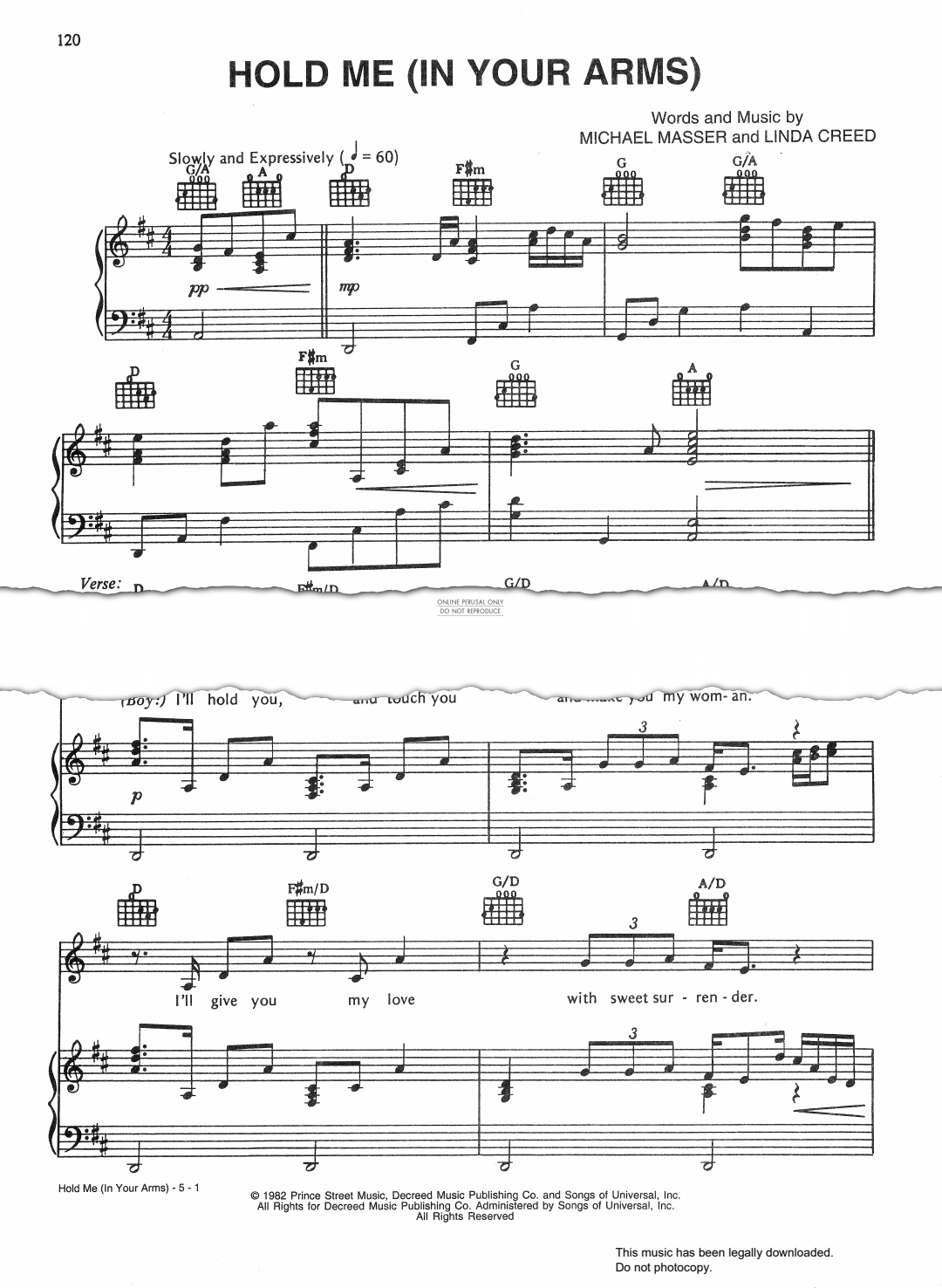 Produktbild zu: Hold Me (In Your Arms)