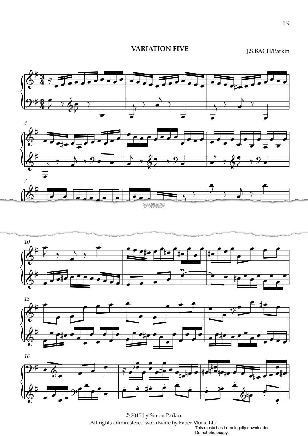 Produktgalerie: Seite 1 von 1 Goldberg Variations, Johann Sebastian Bach, Klavier