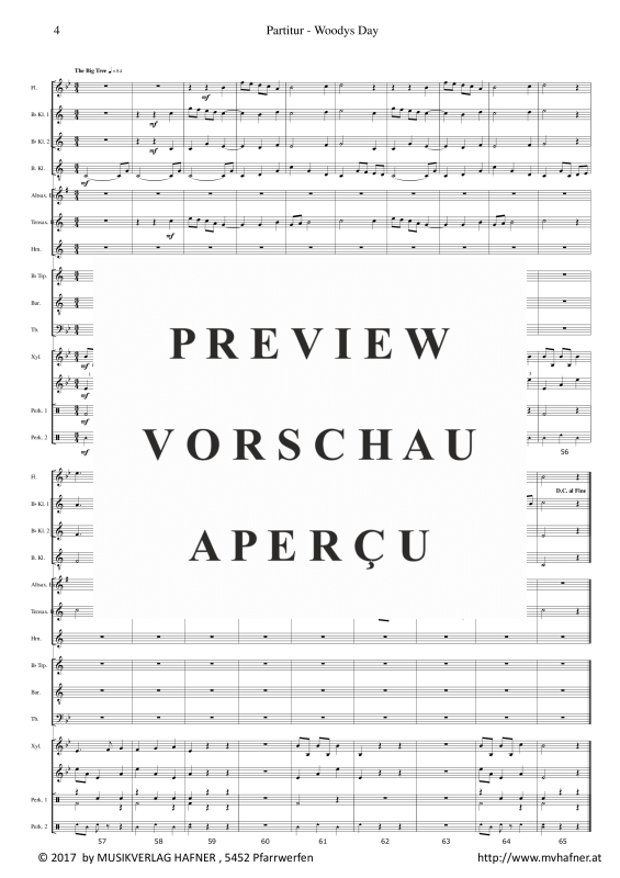 Product gallery: Page 9 of 11 Woodys Day, , (Youth wind orchestra)