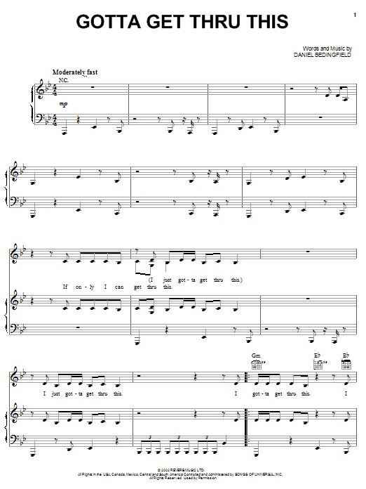 Produktbild zu: Gotta Get Thru This
