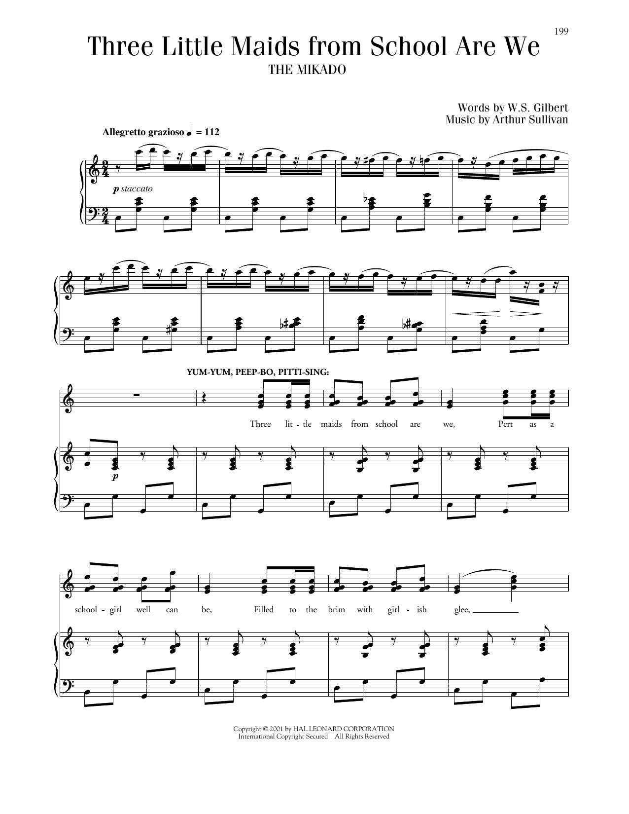Produktbild zu: Three Little Maids
