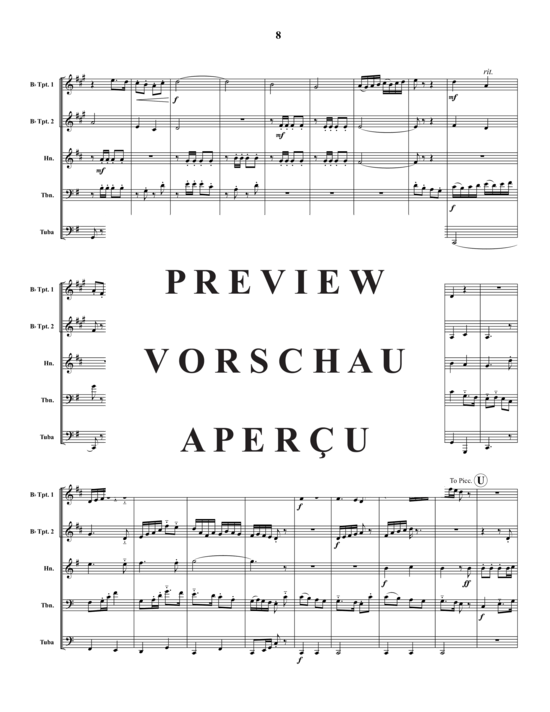 Produktgalerie: Seite 10 von 21 Christmas Suite No. 1 , , (Blechbläserquintett)