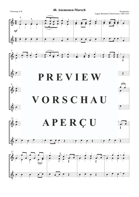 Product gallery: Page 4 of 5 Anemonen-Marsch, , Trombone Choir