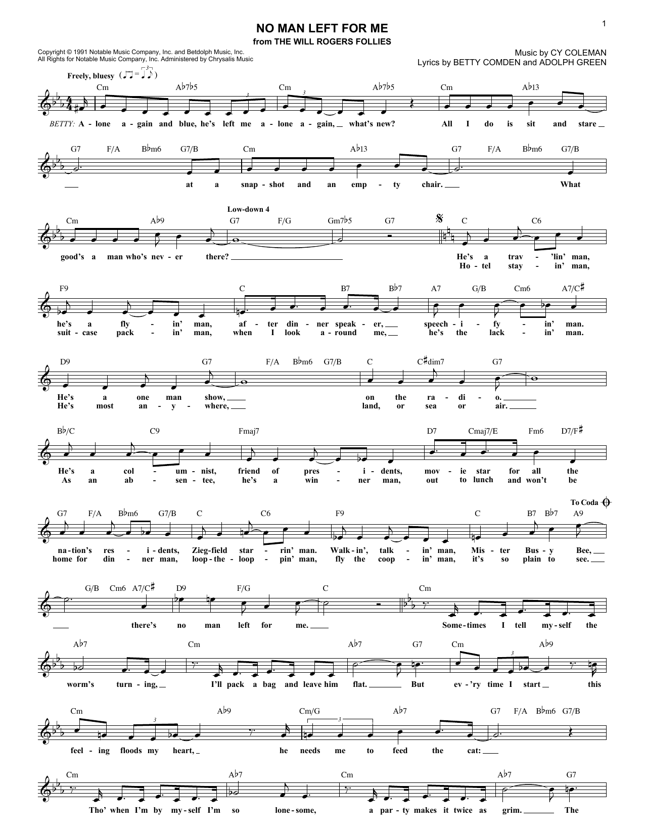 Produktbild zu: No Man Left For Me