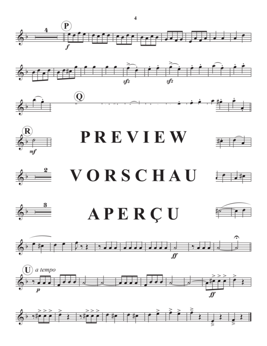 Produktgalerie: Seite 21 von 21 Mvt. 1 from Symphony No. 5 , , (Blechbläserquintett)