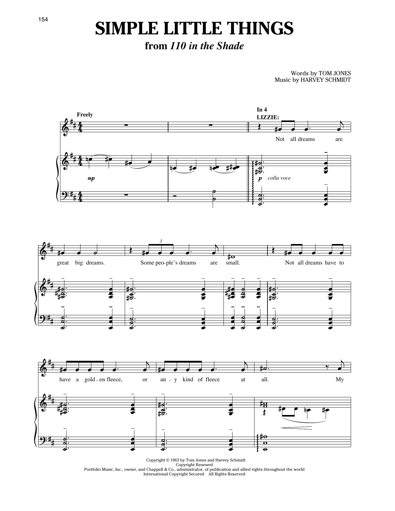 Produktbild zu: Simple Little Things (from 110 in the Shade)