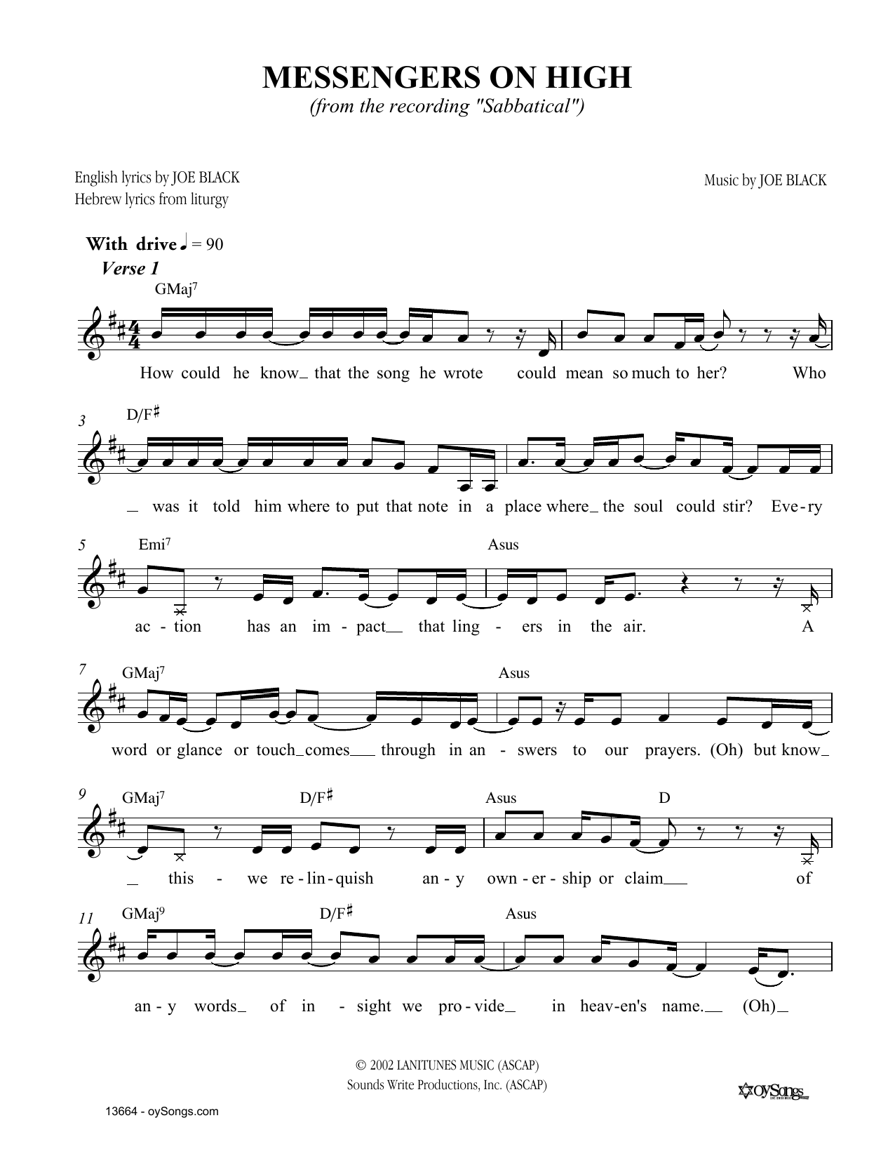 Produktgalerie: Seite 1 von 1 Messengers on High, Joe Black, Melodieinstrument