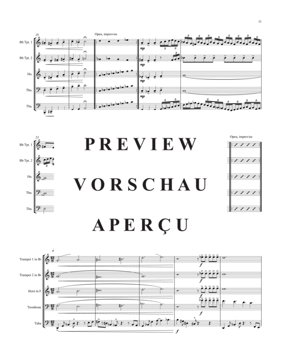 Produktgalerie: Seite 12 von 21 Scenes for Brass , , (Blechbläserquintett)