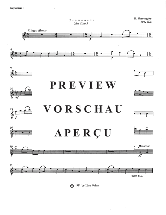 Product gallery: Page 7 of 11 Promenade , , (Tuba Quartett EETT)