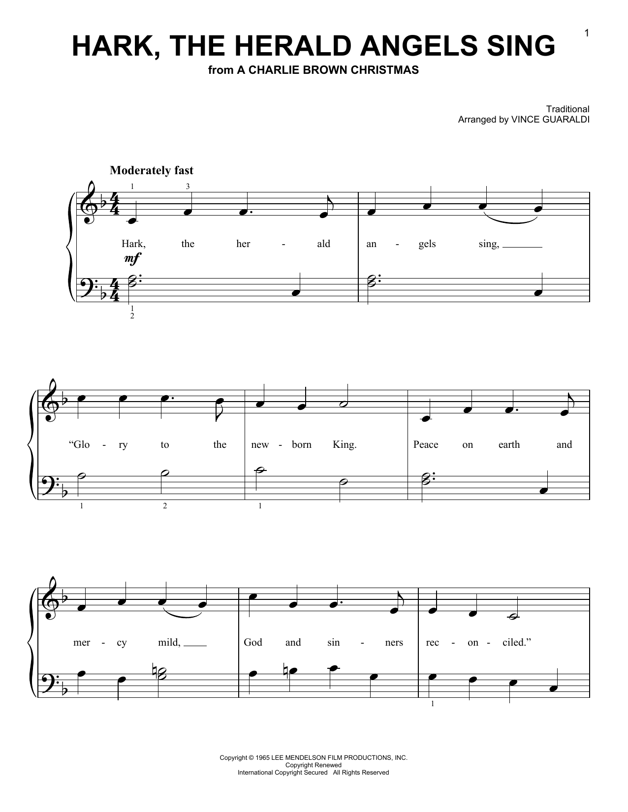 Produktbild zu: Hark, The Herald Angels Sing