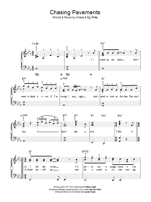 Produktbild zu: Chasing Pavements