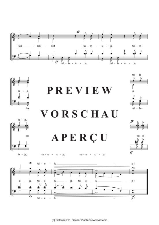 Product gallery: Page 4 of 4 Sieh herab vom Himmel , , (mixed choir)