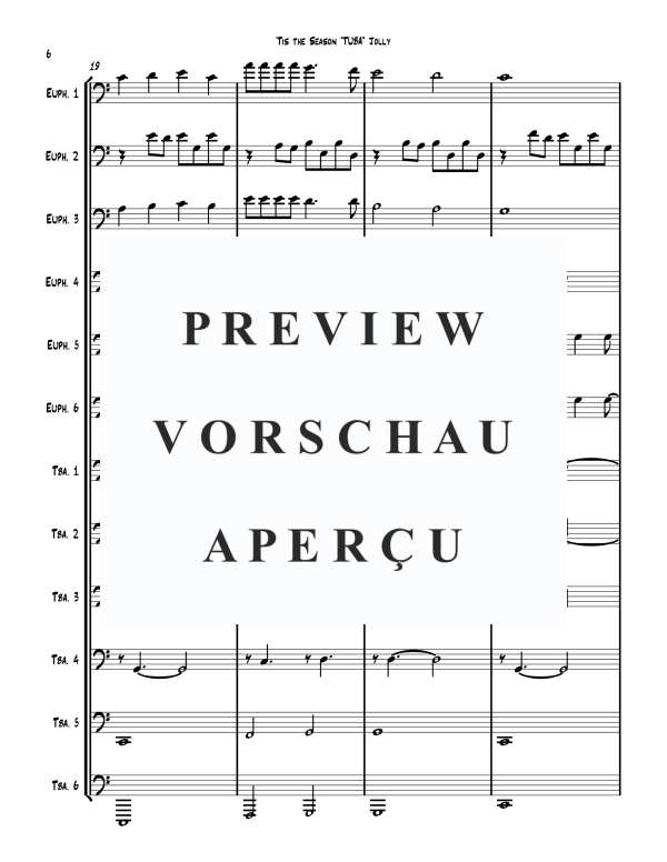 Produktgalerie: Seite 10 von 11 Tis the Season Tuba Jolly, , (Tuba Ensemble EEEEEETTTTTT)