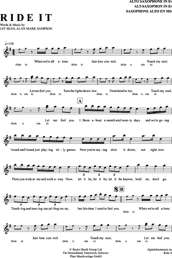 Product picture to: Ride It Regard